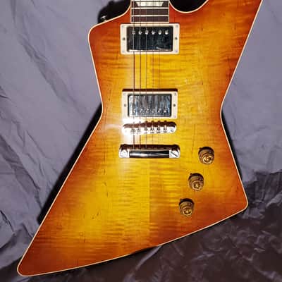 Gibson Explorer 1958 Historic custom shop Tea burst 2014 image 3
