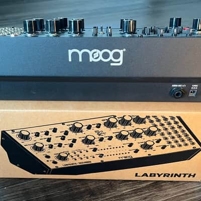 Moog Labyrinth Parallel Generative Synthesizer 2024 - Present - Black with Wood Sides image 5