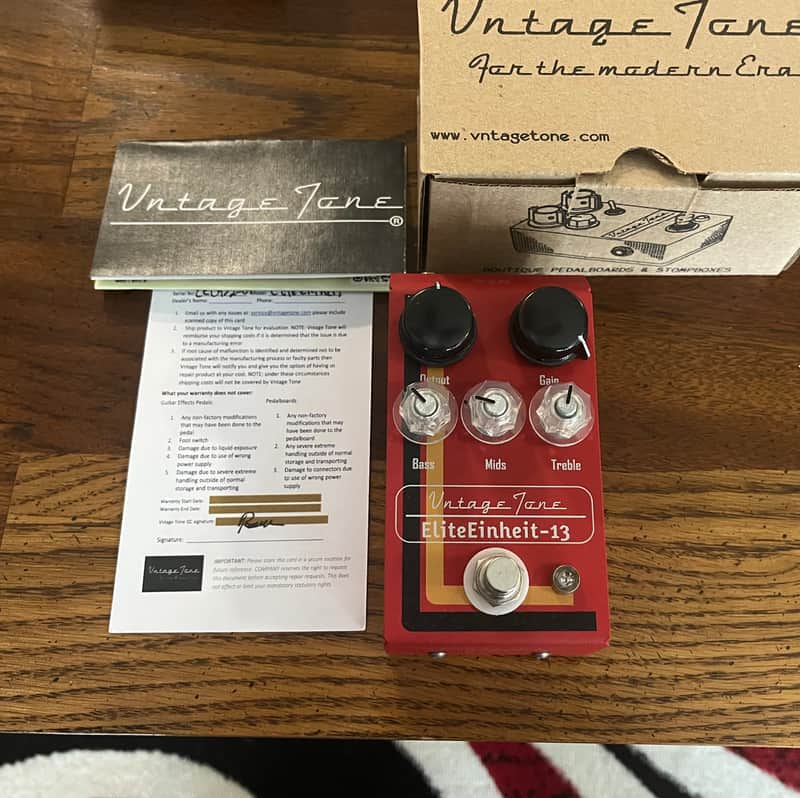 Vntage Tone Elite Einheit - 13 pedal 2022 image 1