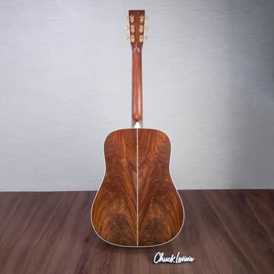 Martin Custom Shop D-28 Style Wild Grain Rosewood/Adirondack Spruce LR Baggs Anthem Acoustic Electric Guitar - Ambertone 1933 - #M2799761 image 6