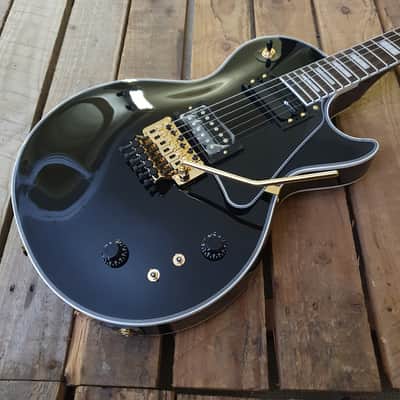 Electric Guitar With Sustainer Fernandes Burny Les Paul RLC-105S