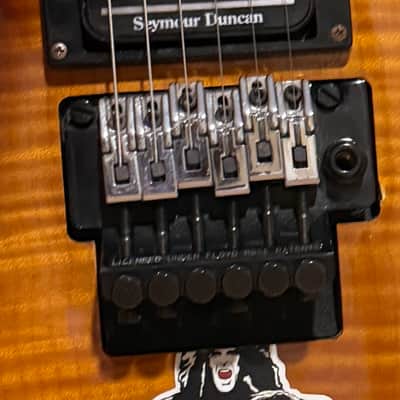 Dean Dimebag Darrell Far Beyond Driven Tribute ML Tobacco / Brazilia Burst w/ Hardshell Case image 14