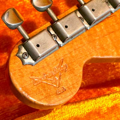 1996 Fender Cunetto Relic Stratocaster — Dakota Red — Norman’s Rare Guitars Special Run — John Cruz Neck image 6