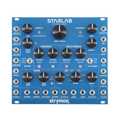 Strymon Starlab Eurorack Reverb Module (Blue) image 14