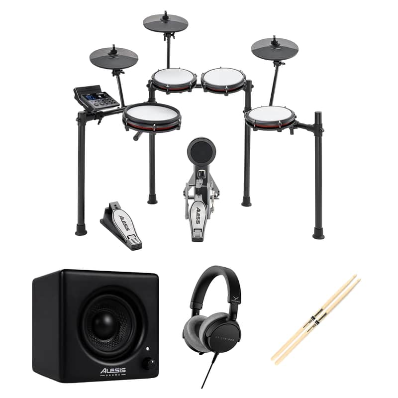 Alesis Nitro Max Electronic Drum Kit Bundle - New from Amazon
