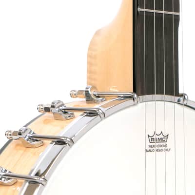 Gold Tone MM-150LN Maple Mountain Long Neck Openback 5-String Banjo w/Hardshell Case image 6