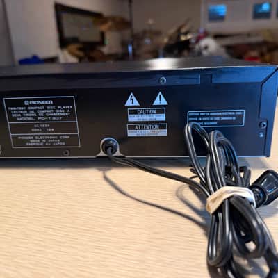 Pioneer PD-T307 Twin Tray 2 CD Compact Disc CD Player New Belts Very Rare🔥🎶 image 13