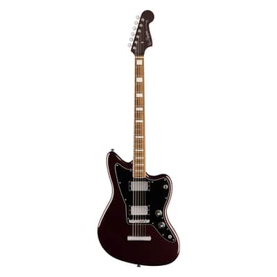 Squier Paranormal Baritone Jazzmaster ST HH Laurel - Oxblood image 2