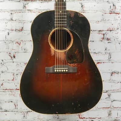Gibson 1949 J-45 Acoustic Guitar Sunburst with HSC VINTAGE (MMM124836) image 1