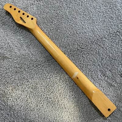 Tagima Yellow Guitar Telecaster Tele Style Maple Neck, 22 Frets Fingerboard image 19