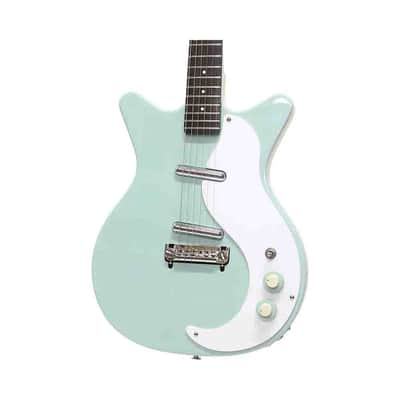 Danelectro D59M-PLUS-SFG ’59M NOS+ Shorthorn Shape 6-String Electric Guitar image 2