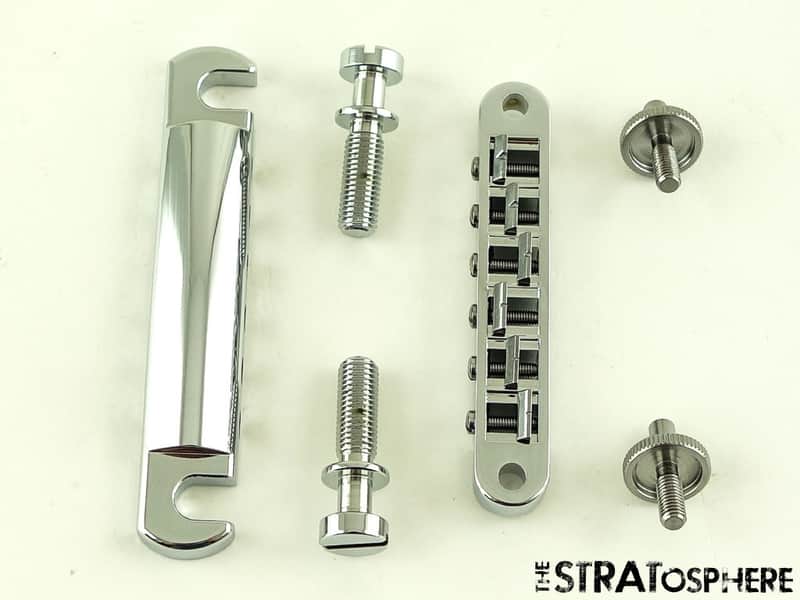USED Gibson Tune-O-Matic Bridge Tailpiece Les Paul Music City Special. image 1