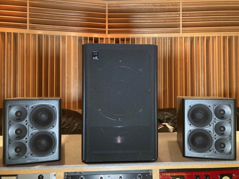 M & K (Miller & Kreisel) MPS-2510P Professional Active Powered Studio Monitors with MPS-5410 THX Certified Subwoofer- Excellent Cond. - Original owner- seldom used. image 1
