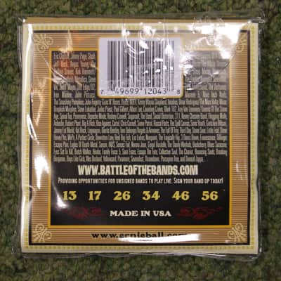Ernie Ball 2043 Earthwood silk & steel soft guitar strings 11-52 image 2