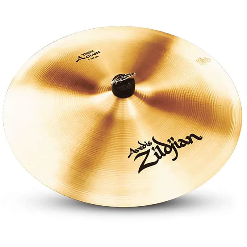 Zildjian 17" A Series Thin Crash Cymbal 1982 - 2012 image 1