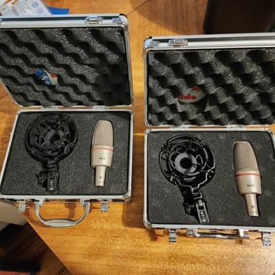 AKG C3000 B Stereo Pair with Shock Mounts and Cases image 2