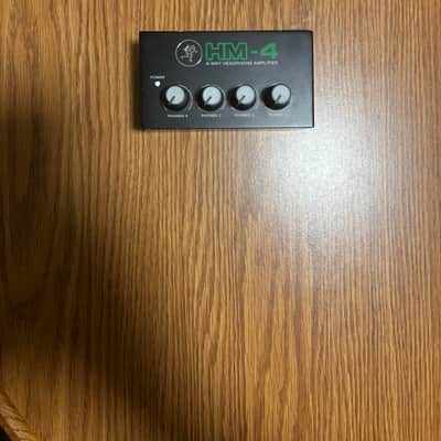 Mackie HM-4 4-Way Headphone Amplifier 2018 - Present - Black image 2