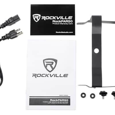 Rockville RockPAR50 Church Stage Performance Design Wash Light Lighting Fixture image 10