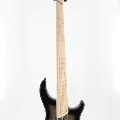 Dingwall Combustion 3X 5-String Multi-Scale Bass - 3-Pickup Quilt Top 2-Tone Blackburst w/Maple Fretboard image 7