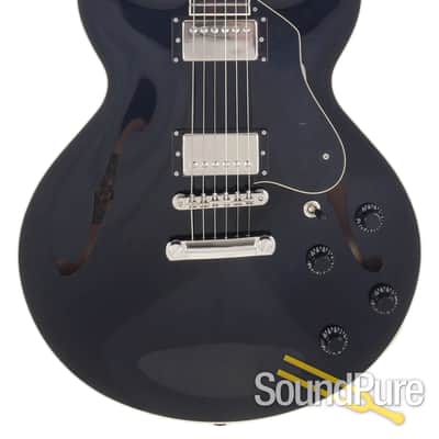 Collings I-35 LC Black with ThroBak 70/Select T-Top pickups image 2
