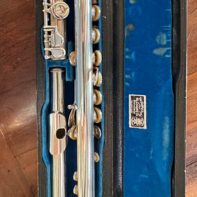 W.S. Haynes Solid Silver Flute - Silver Burkart Headjoint Included image 5