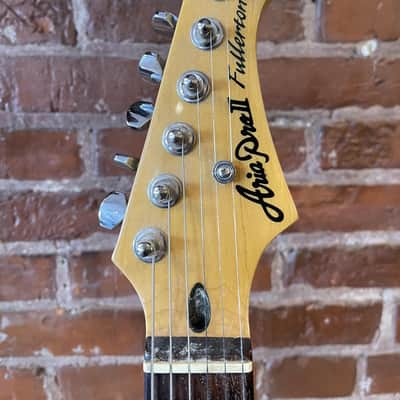 Aria 1990's Pro II Fullerton Strat Style Electric Guitar with gig bag image 3