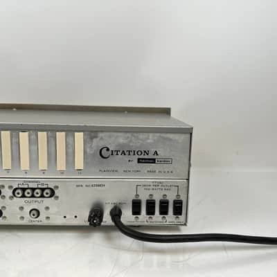 Harman Kardon Citation A Solid State Stereo Control Center Preamp image 8