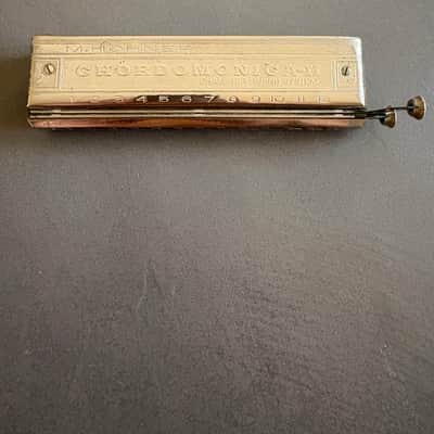 Hohner Chordomonica II C anni 60/70 - Metallo image 5