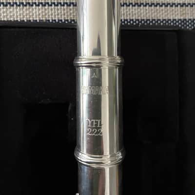 Yamaha YFL-222 Standard Flute 2010s - Silver-Plated image 4