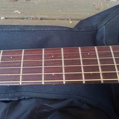 Vintage Circa 1967 Mosrite Serenade Acoustic Guitar Project w/ Gig Bag! image 11