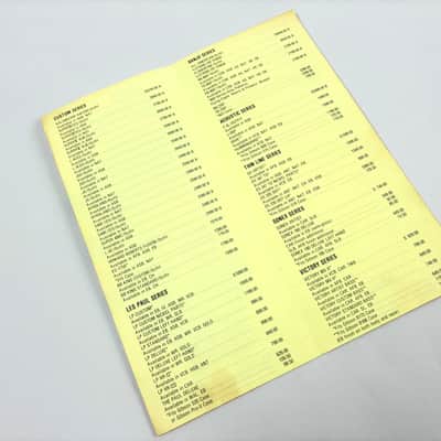Gibson Suggested Retail Price List – June 1, 1982 image 2