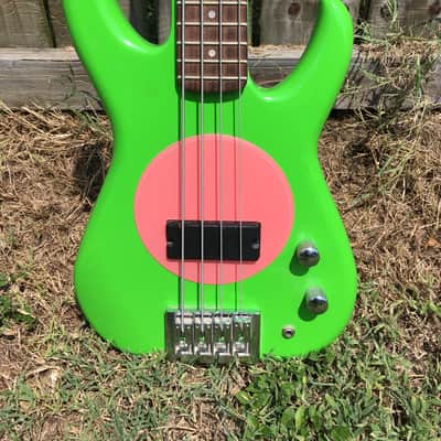 FleaBass Flea Bass  Junior Punk Rock Green image 3