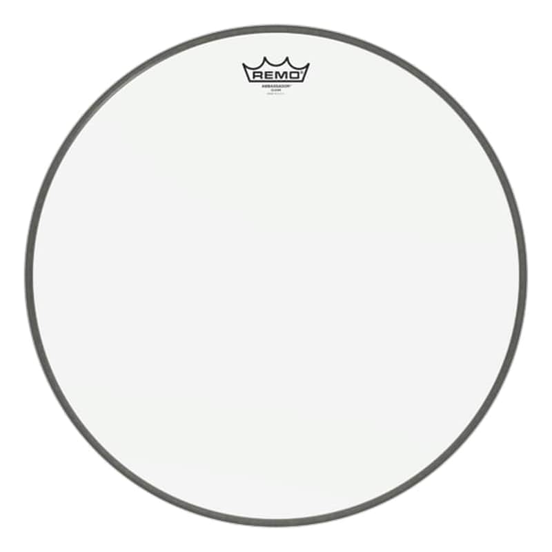 Remo Ambassador Clear Bass Drum Head - 22 Inch image 1