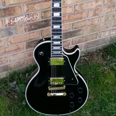 2012 Gibson Les Paul Custom Custom Shop Black Beauty With COA, Custom Shop Case Great Guitar image 1