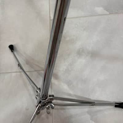 Ludwig 1960's Vintage Flat base snare stand Model #1363 1960's - chrome image 9