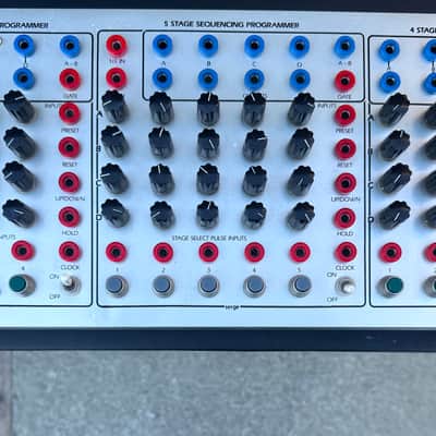 Serge Modular STS Vintage Custom Triple Sequencer Oakland 1994 image 4