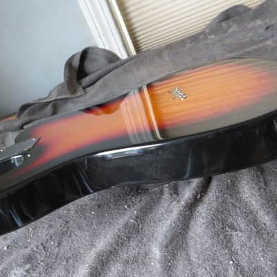 Tele tremlo sunburst loaded body Telecaster sunburst body - Sunburst image 9
