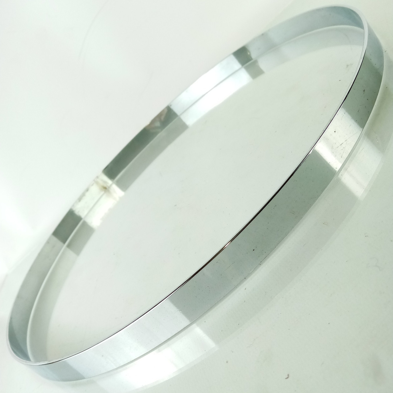 Slingerland 14" Straight Stick-Chopper Chrome-Brass Snare Drum Batter Rim/Hoop — main photograph