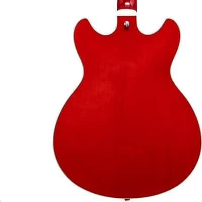 Ibanez AS7312 Artcore 12-String Semi-Hollow Electric Guitar, Walnut Fingerboard, Transparent Cherry Red image 3