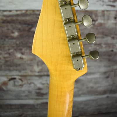 1962 Fender Stratocaster Custom Shop Vintage White over Dakota Red image 13
