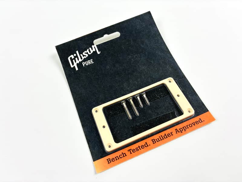 Gibson Pickup Mounting Ring – Neck – Cream (PRPR-015) – NOS (2008–2013) image 1