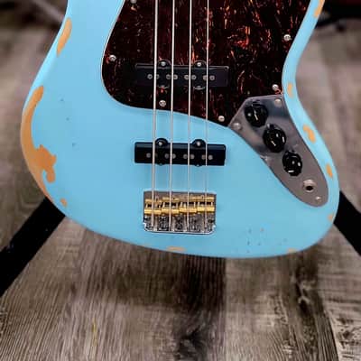 AIO J-Bass Relic - Sonic Blue GS-001 image 2