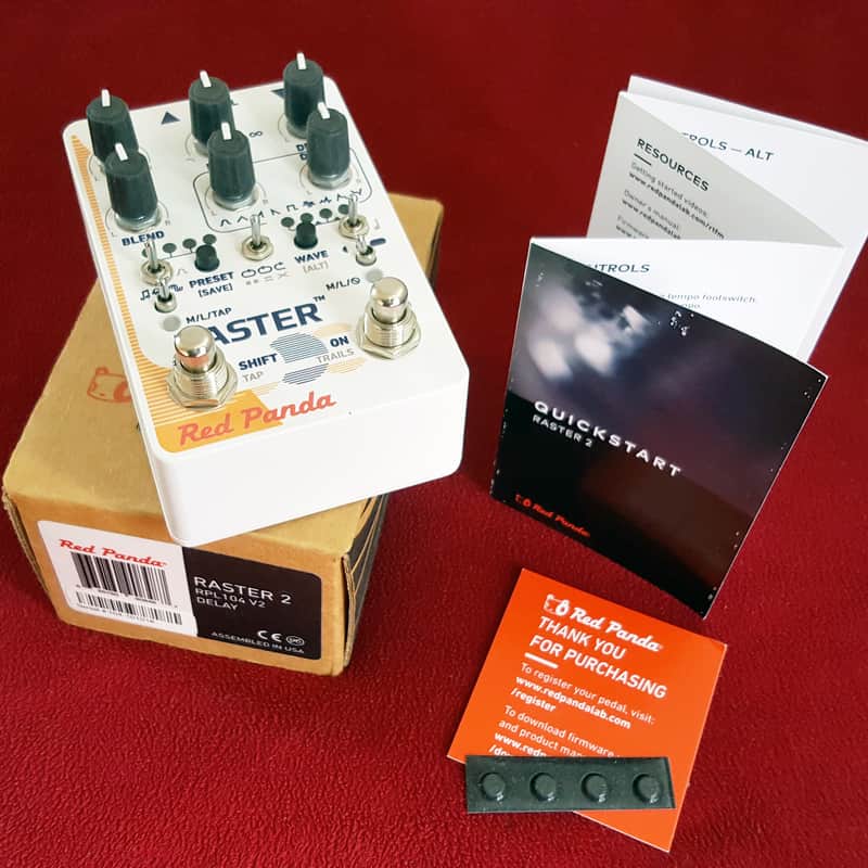 2021 Red Panda Raster 2 White