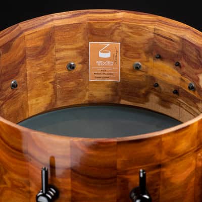 Seven Six Drum Company 6.5x14  "The Canarywood" Custom Snare Drum 2022 Canarywood High Gloss Polyest image 3