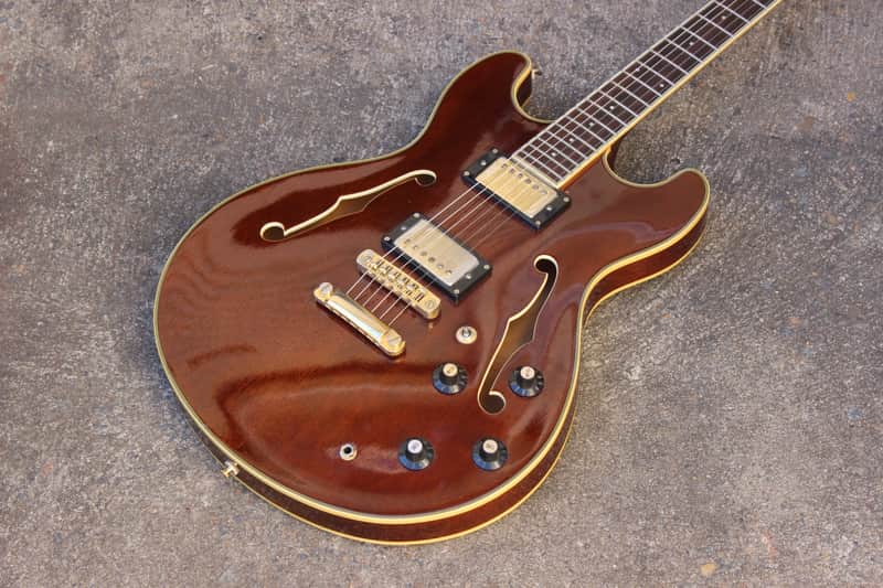 1991 Aria Pro II TA-550 335 Style Hollowbody (Walnut) MIJ Japan