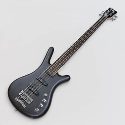 Warwick RockBass Corvette Basic 5 String Electric Bass Guitar - Nirvana Black image 11