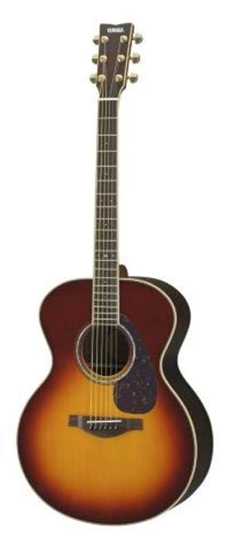 Yamaha Lj6 Brown Sunburst Acoustic Guitar image 1