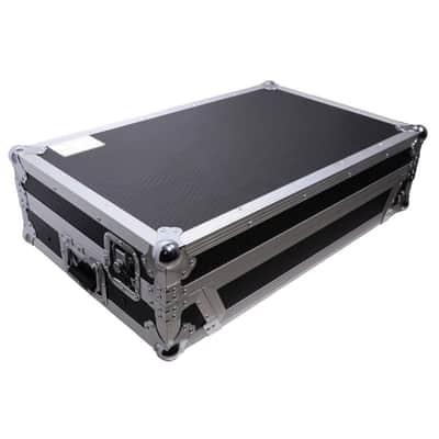 ProX XS-DDJFLX10WLTBL Silver Case for DDJ-FLX10 or DDJ-GRV6 Controller w Shelf and Wheels image 5