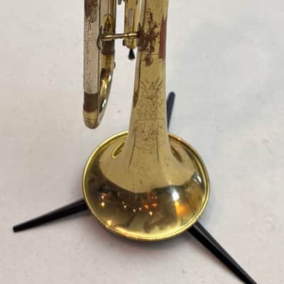 Conn Director Trumpet Elkhart Era c.1958–59 w/ Case, Mouthpiece & Accessories – Plays Great image 15