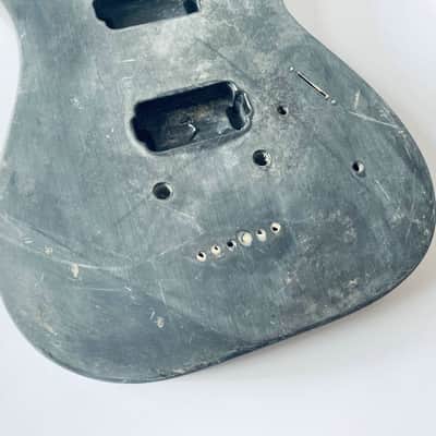 Custom DIY Project HH Black Guitar Body image 2